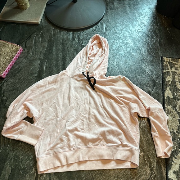 Cropped Oversized Calvin Klein Performance Hoodie - Picture 1 of 8